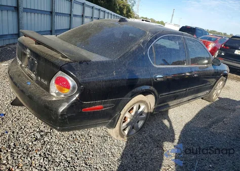 2002 Nissan Maxima Gle из США, поврежденный, VIN JN1DA31A02T302156